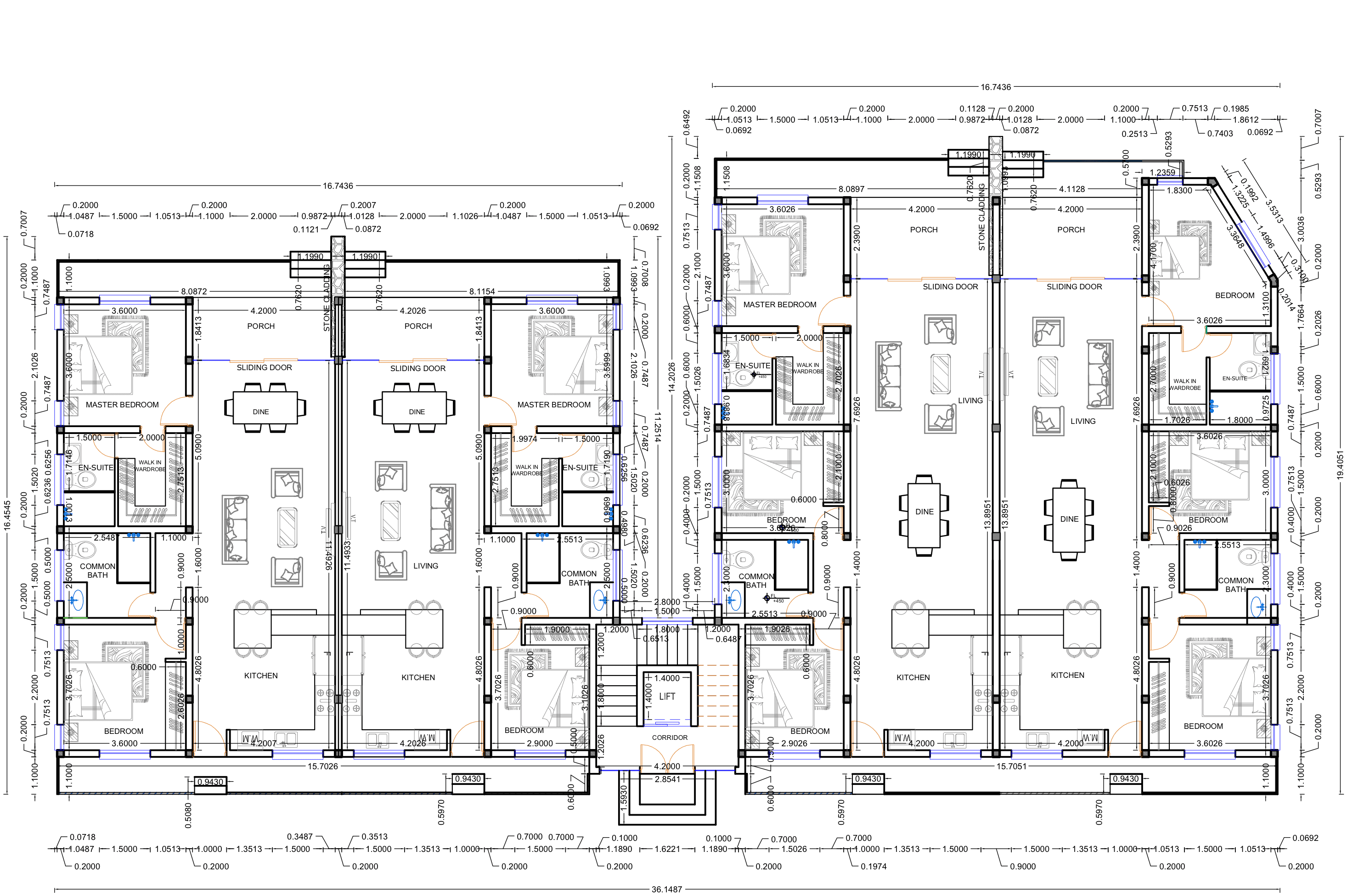 Two-Bedroom floor plan